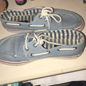 Sperry Bahama denim shoes